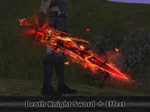 Death Knight Flaming Blade